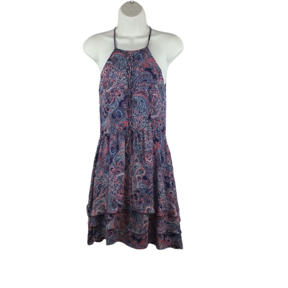 Parker Dax Printed Mini Dress